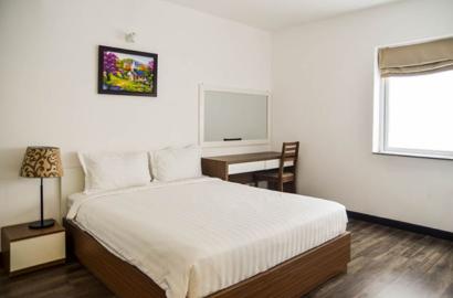 Nice serviced apartment for lease in quiet area of Quoc Huong st district 2