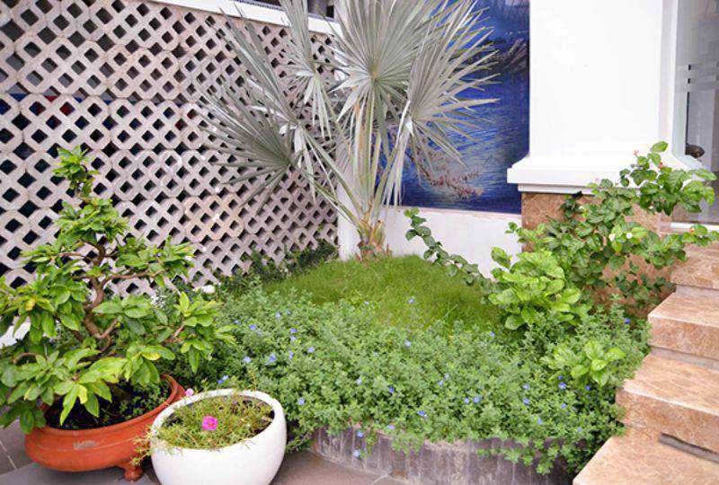 Nice serviced apartment for lease in quiet area of Quoc Huong st district 2