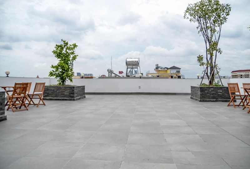 Nice serviced apartment for lease in quiet area of Quoc Huong st district 2