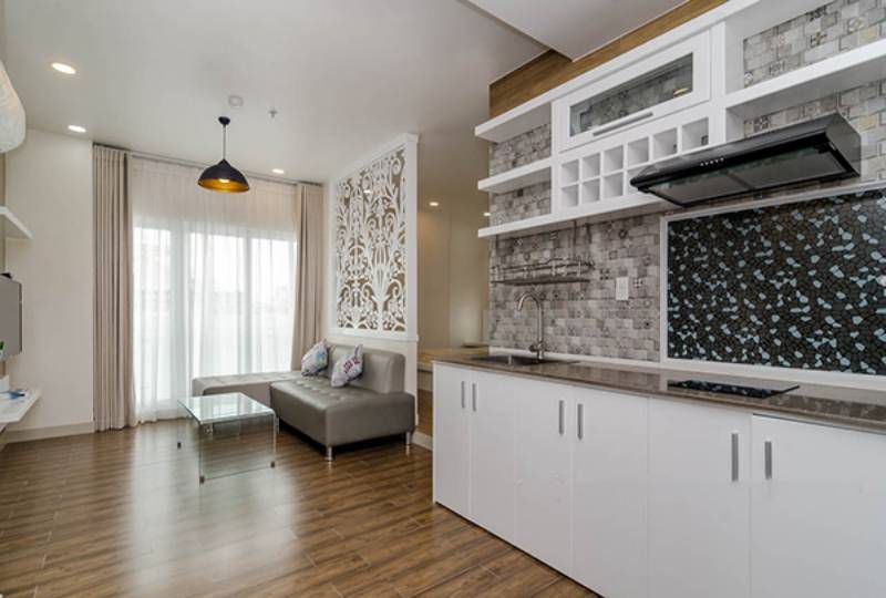 Brandnew serviced apartment for lease on Hoang Dieu street - Phu Nhuan