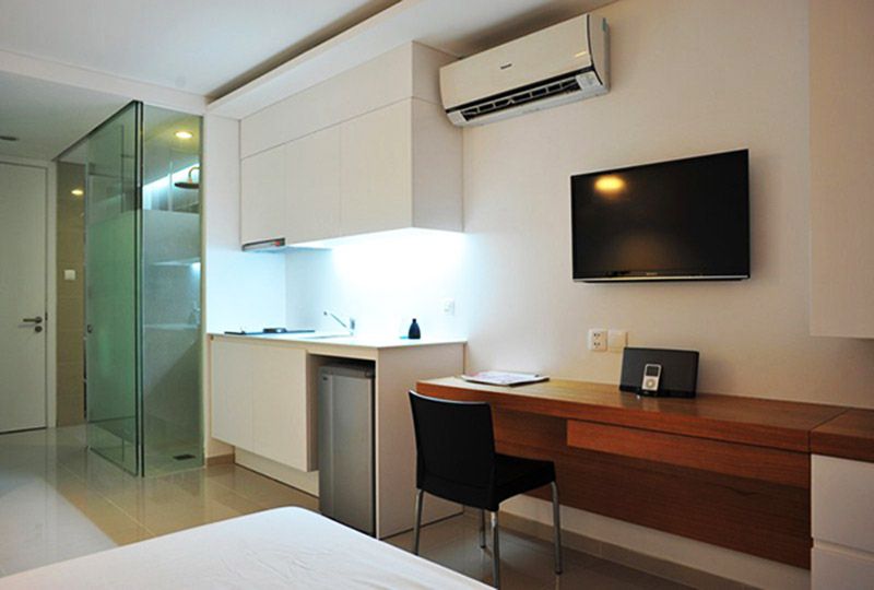 Studio serviced apartment for rent on Tran Hung Dao street, District 1 Saigon