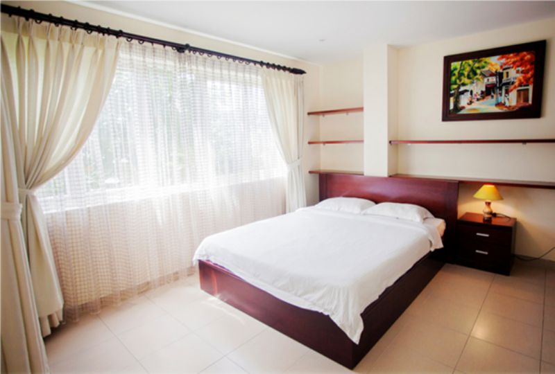 Nice serviced apartment for lease Saigon located at Nguyen Van Troi street