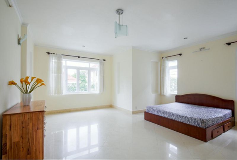 Nice villa for rent in Saigon - Thao Dien 1 compound Nguyen Van Huong street