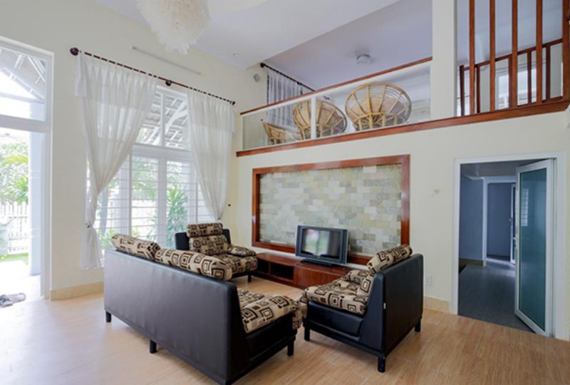 Nice villa for rent in Saigon - Thao Dien 1 compound Nguyen Van Huong street