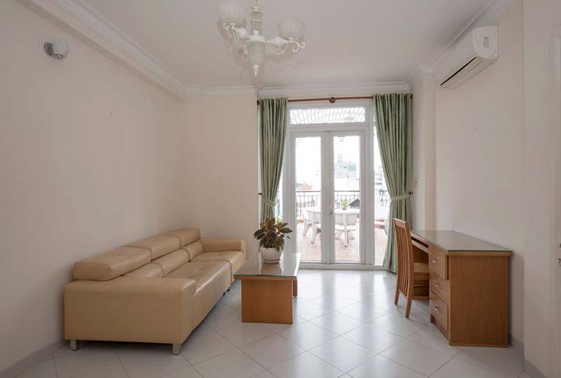 Penthouse serviced apartment for rent  in Saigon Binh Thanh district