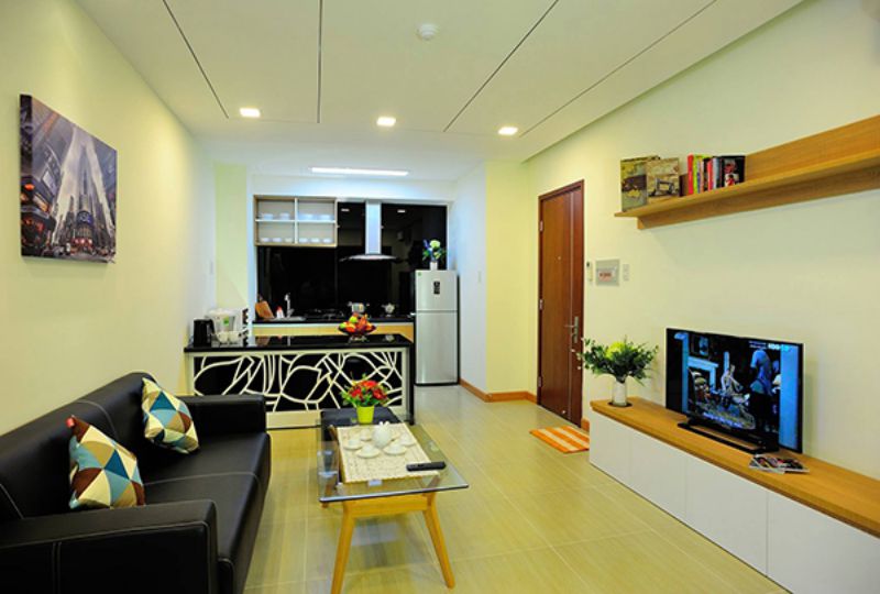Cozy Saigon serviced apartment for lease on Quoc Huong street district 2