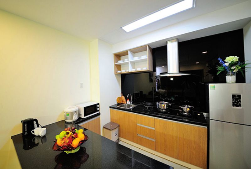 Cozy Saigon serviced apartment for lease on Quoc Huong street district 2