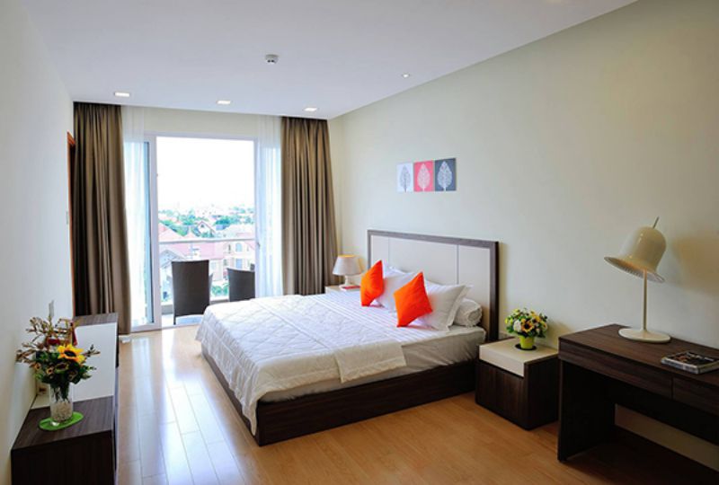 Spacious 1 bedroom serviced apartment for rent in Thao Dien district 2