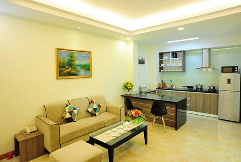 Spacious 1 bedroom serviced apartment for rent in Thao Dien district 2