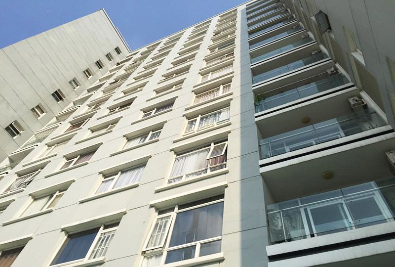Unfurnished apartment for rent on Satra Eximland Phu Nhuan district HCMC