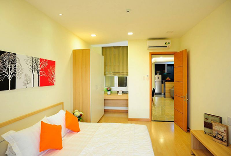 2 bedroom Saigon serviced apartment for rent on Quoc Huong street district 2