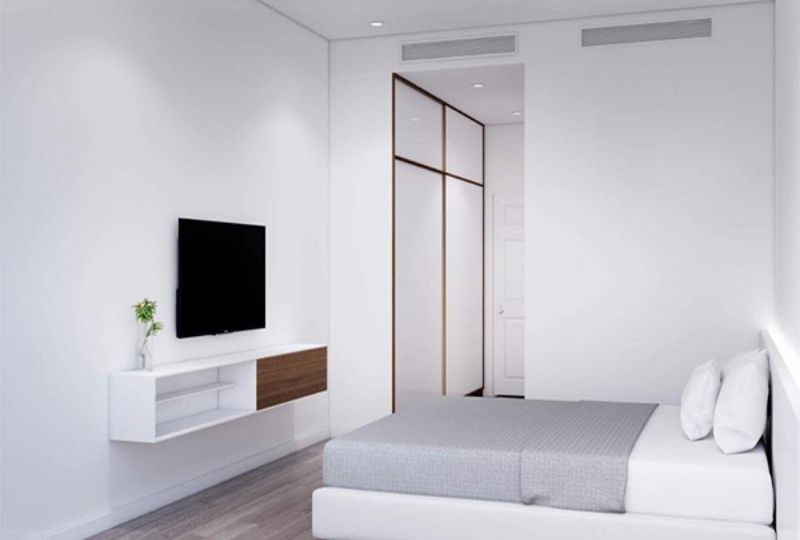 Nice penthouse apartment for rent in City Garden Ngo Tat To street