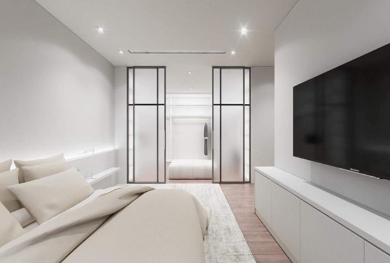 Nice penthouse apartment for rent in City Garden Ngo Tat To street