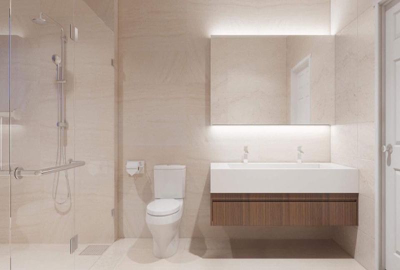 Nice penthouse apartment for rent in City Garden Ngo Tat To street