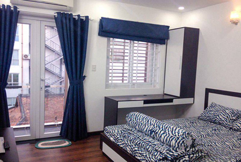Bright serviced apartment for lease on Phan Ngu street Dakao district 1