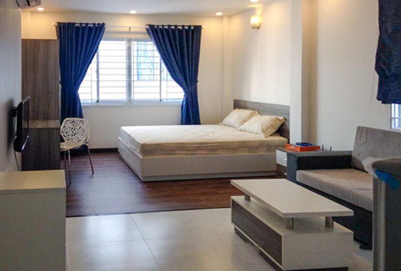 Studio serviced apartment for rent on Phan Ngu street Dakao - district 1