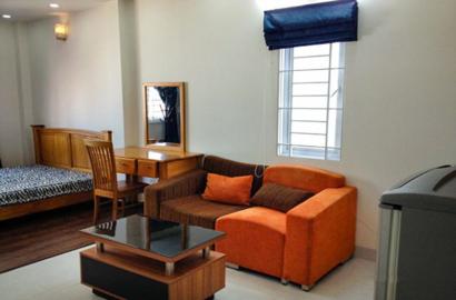 Studio serviced apartment for lease on Phan Ngu st - Dakao ward district 1