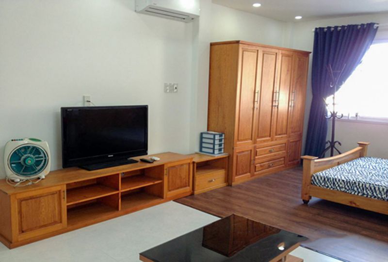 Studio serviced apartment for lease on Phan Ngu st - Dakao ward district 1