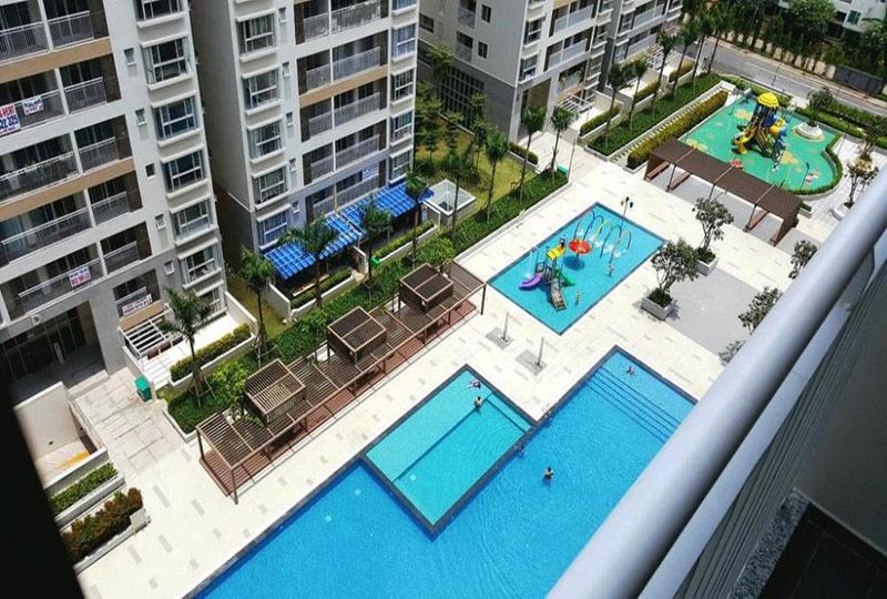 Three bedroom apartment in Riverside Residence for lease in district 7
