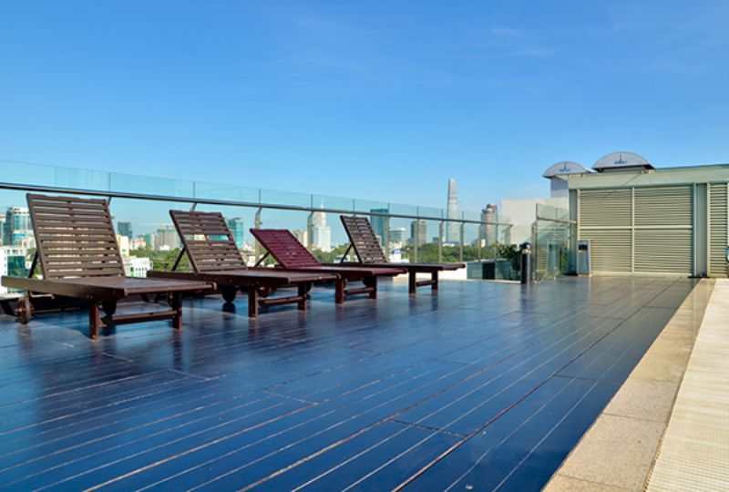 Modern one bedroom service apartment for rent in Saigon Pavillon District 3
