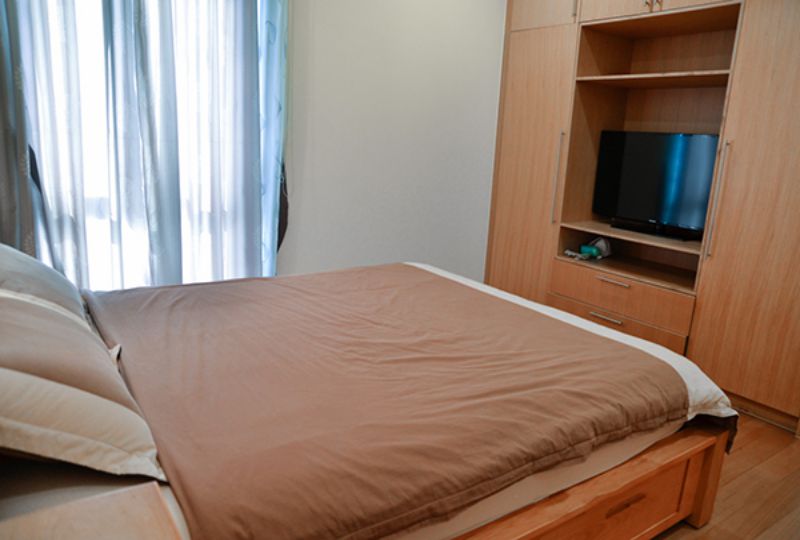 Modern one bedroom service apartment for rent in Saigon Pavillon District 3