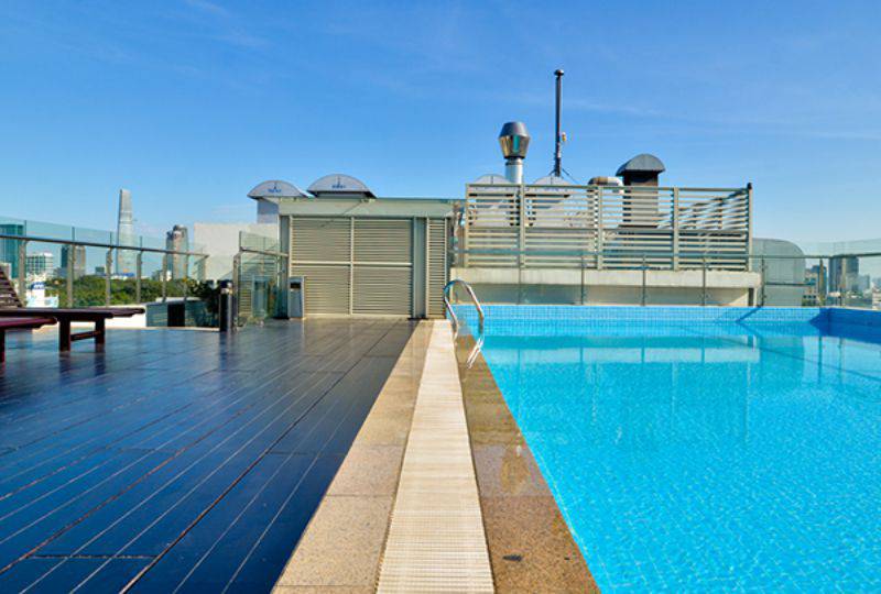 Serviced apartment for rent on Sai Gon Pavillon District 3 Non balcony style