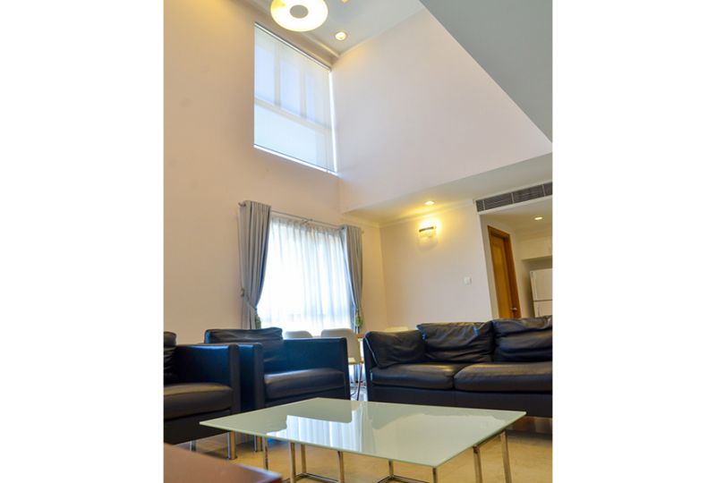Duplex serviced apartment for rent on Sai Gon Pavillon serviced in District 3