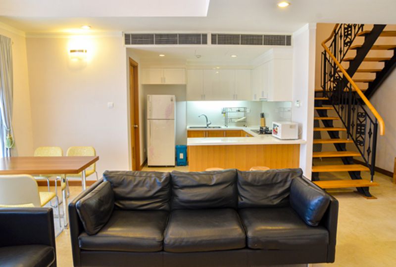 Duplex serviced apartment for rent on Sai Gon Pavillon serviced in District 3