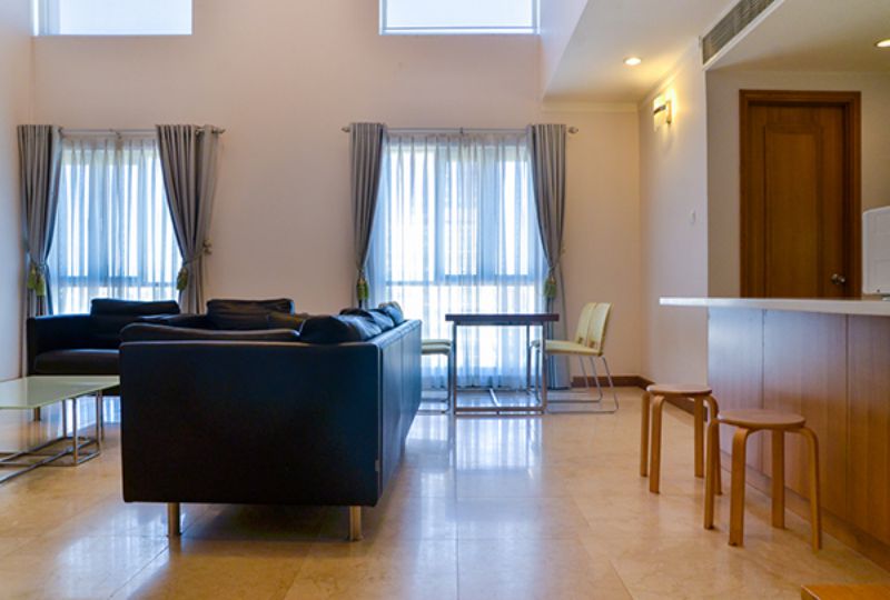 Duplex serviced apartment for rent on Sai Gon Pavillon serviced in District 3