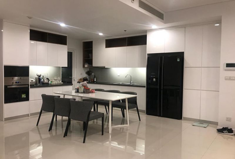 Three bedroom apartment for rent on Sala Sarimi Thu Thiem area district 2