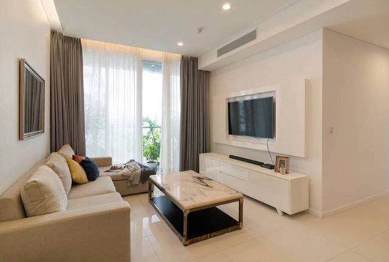 Three bedroom apartment for rent on Sala Sarimi Thu Thiem area district 2