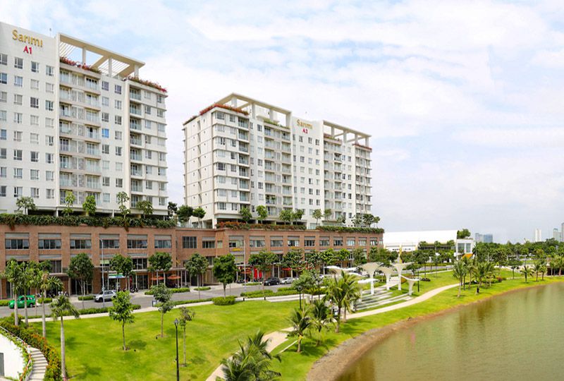 Three bedroom apartment for rent on Sala Sarimi Thu Thiem area district 2