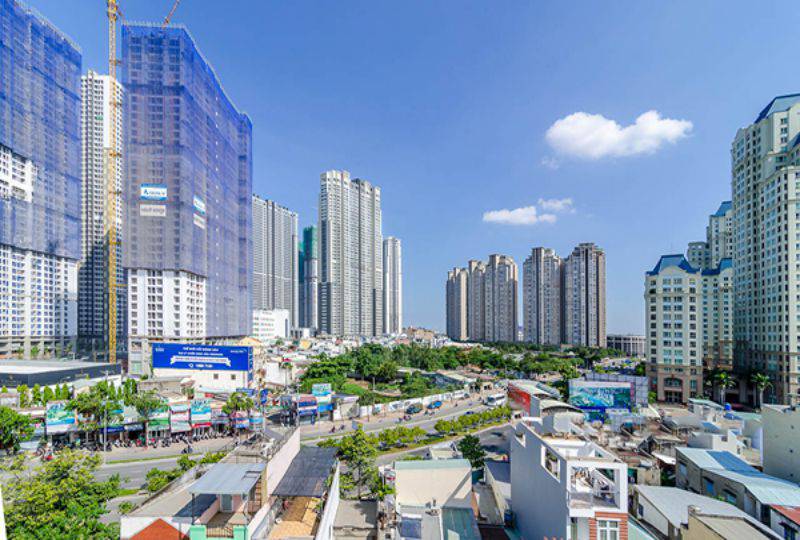 Brandnew serviced apartment for rent on Nguyen Huu Canh st Binh Thanh