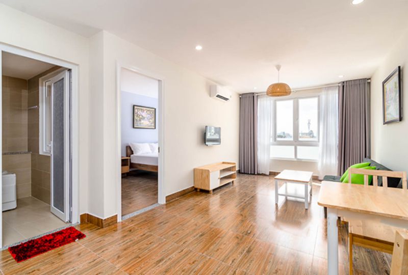 Brandnew serviced apartment for rent on Nguyen Huu Canh st Binh Thanh