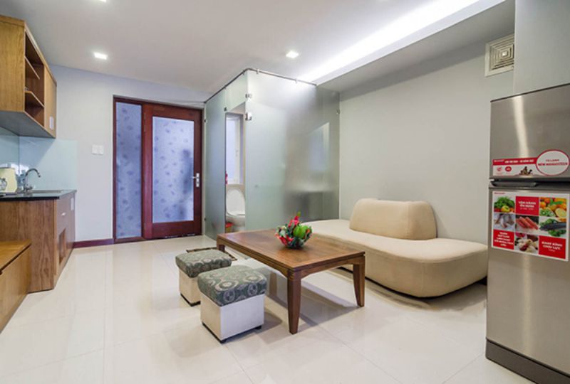 Nice serviced apartment for rent in Tan Binh district Hoang Sa street