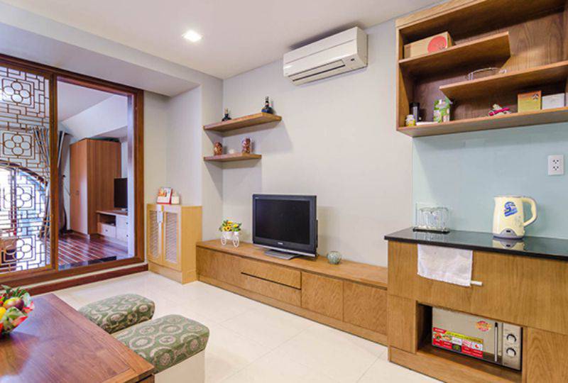 Nice serviced apartment for rent in Tan Binh district Hoang Sa street