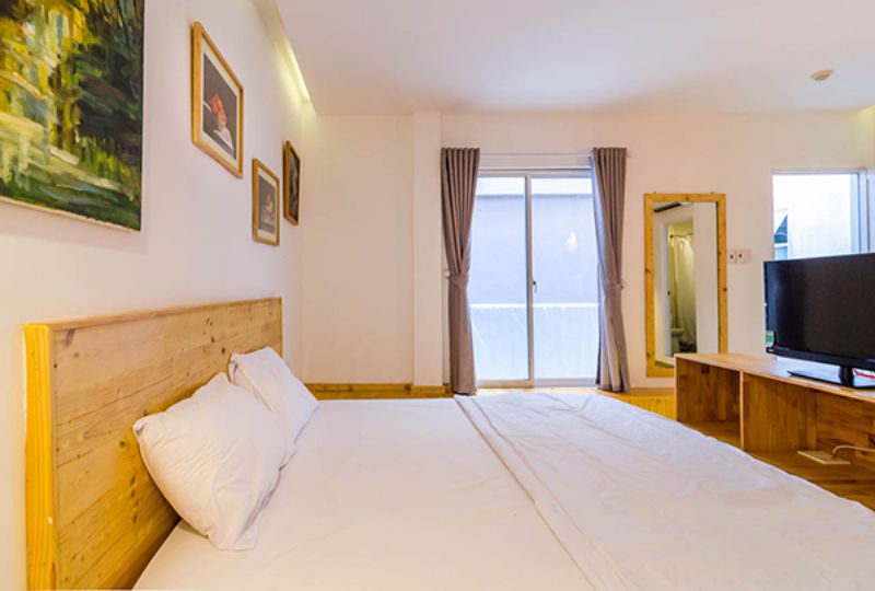 Studio serviced apartment for rent on Tran Dinh Xu street district 1 Saigon