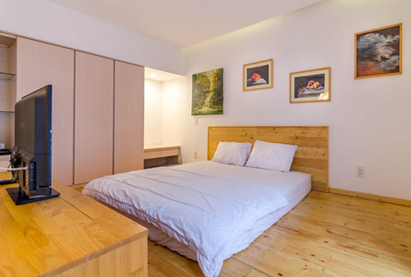 Studio serviced apartment for rent on Tran Dinh Xu street district 1 Saigon