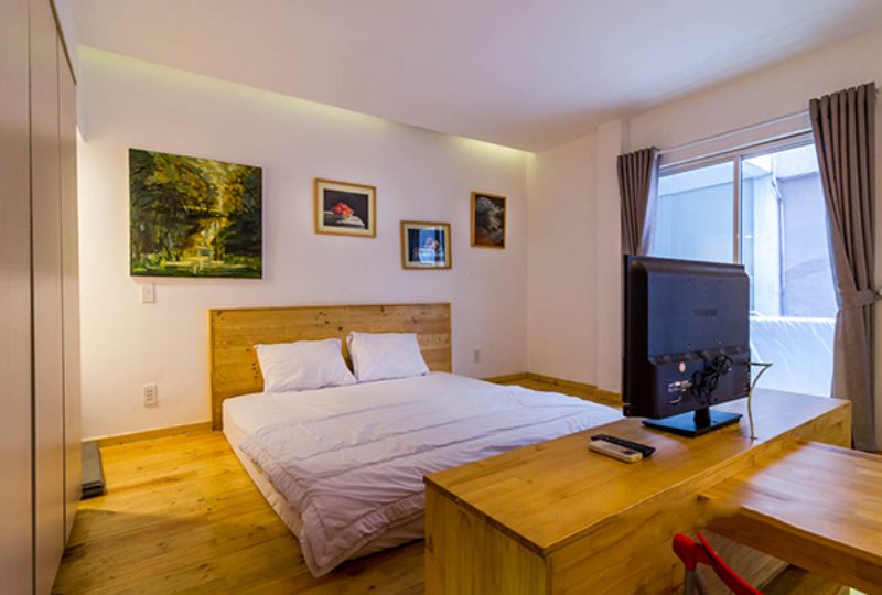 Studio serviced apartment for rent on Tran Dinh Xu street district 1 Saigon