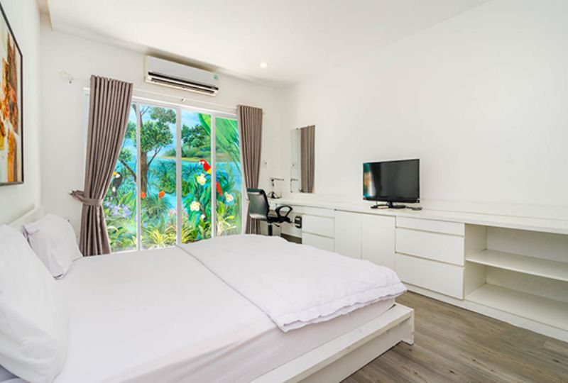 One bedroom serviced apartment for rent on Tran Dinh Xu street district 1