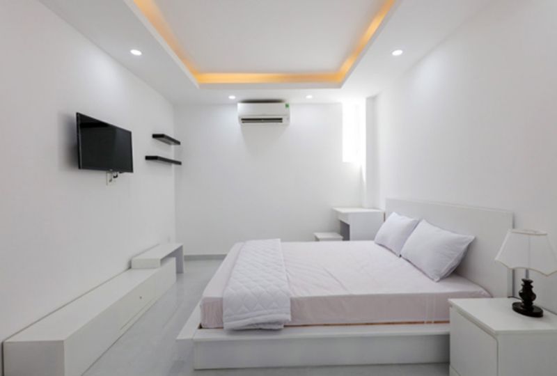 1 bedroom serviced apartment for lease on NTMK street Dakao district 1