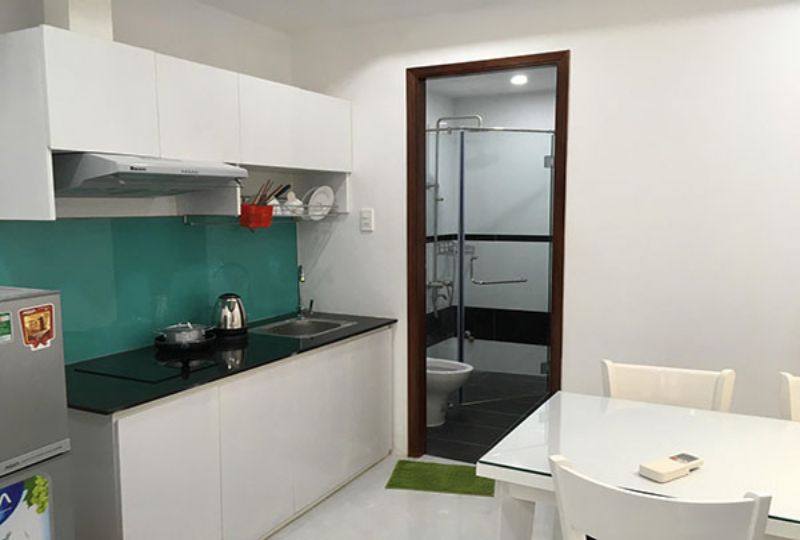 1 bedroom serviced apartment for lease on NTMK street Dakao district 1