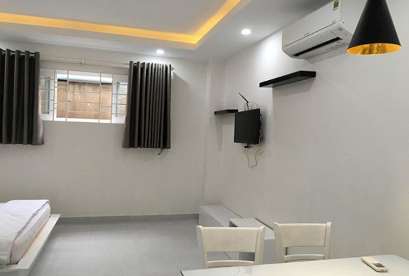 1 bedroom serviced apartment for lease on NTMK street Dakao district 1
