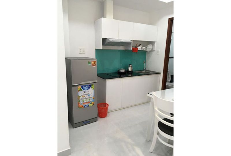 1 bedroom serviced apartment for lease on NTMK street Dakao district 1