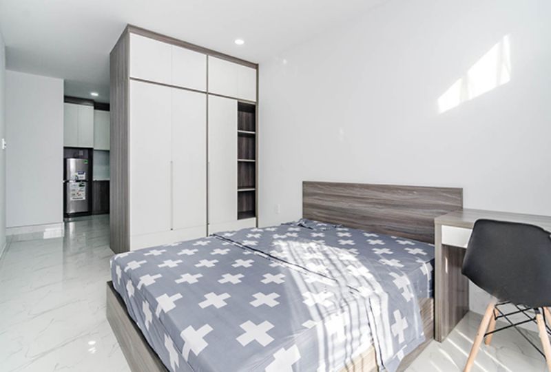 Nice serviced apartment in Nguyen Huu Canh Binh Thanh district for lease