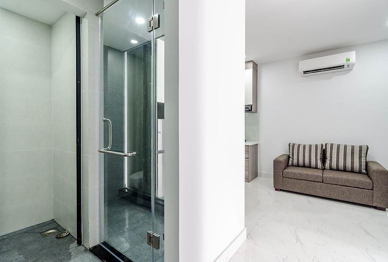 Nice serviced apartment in Nguyen Huu Canh Binh Thanh district for lease