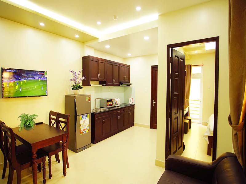 Serviced apartment for rent in Phan Xich Long street Phu Nhuan district