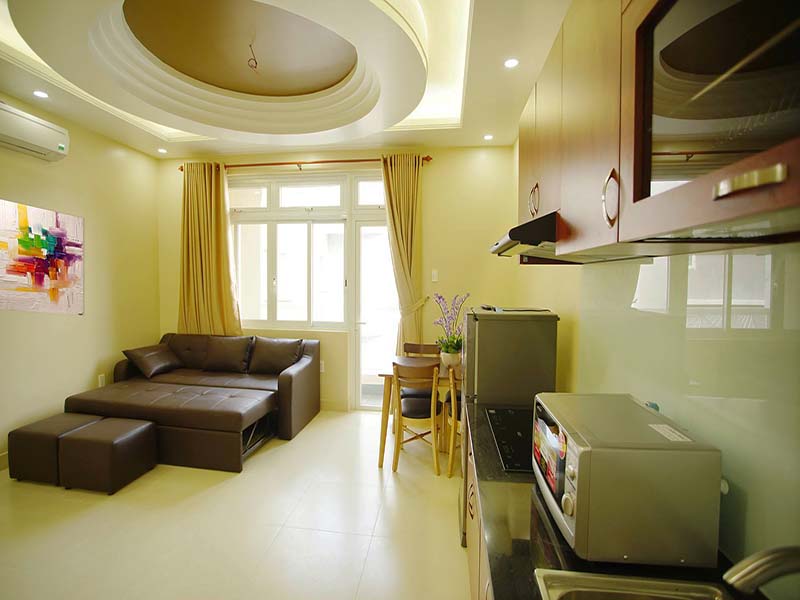 Serviced apartment for rent in Phan Xich Long street Phu Nhuan district