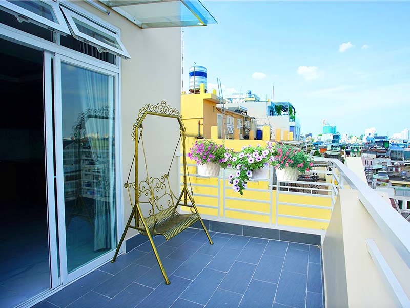 Penthouse serviced apartment for lease in Phan Xich Long - Phu Nhuan