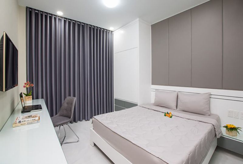 Studio serviced apartment for rent in Nguyen Trai street Ben Thanh market